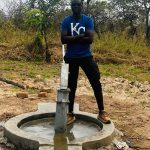 Lukome village creating a well by well.